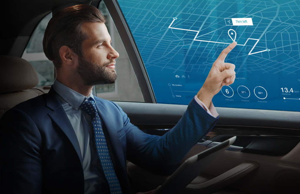 透明觸碰 MicroLED 顯示器