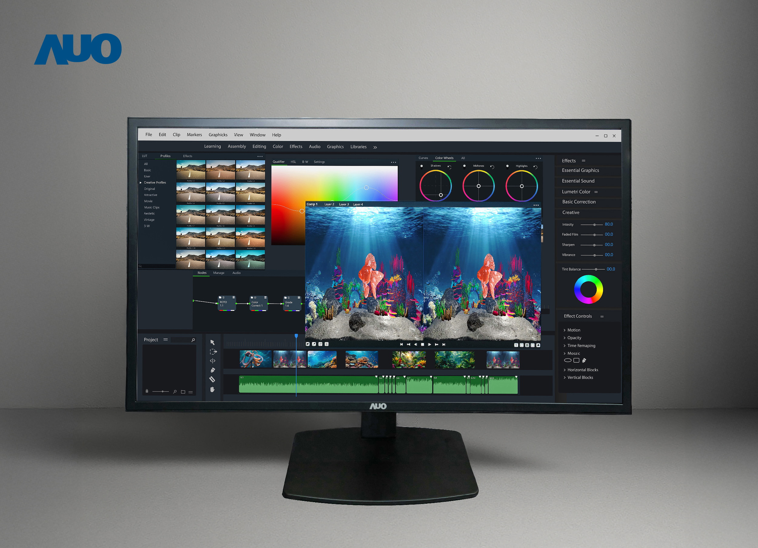 熊猫体育开发32吋2D/3D专业桌上型显示器，拥有8K4K超高分辨率，并以低串扰算法优化3D显示效果，搭载自动眼球追踪功能，能实时调整3D图像，进行实时2D与3D无缝共存窗口，提供图像设计工作者突破二维接口的崭新工作氛围与效率
